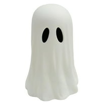 3.5" Spooky Ghost Decor Statue - Cute Halloween Shelf Sitter Porch Decor Indoor Gothic Collectible Resin Decoration(white)