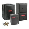 thumbnail image 1 of 3.5 Ton 14.5 SEER2 Goodman Heat Pump GSZH504210 and 96% AFUE 100,000 BTU Gas Furnace GCVC961005CN Downflow System with Coil CAPTA4230C4, 1 of 4