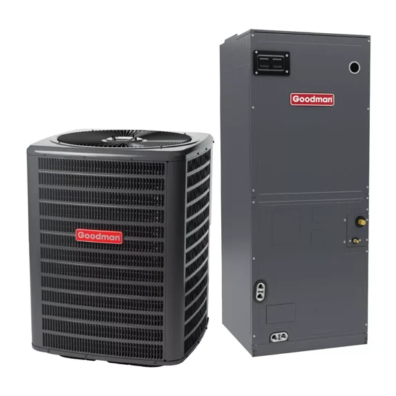 3.5 Ton 15.2 SEER2 Goodman R32 Heat Pump Split System - GLZS4BA4210 / AMST42CU1300