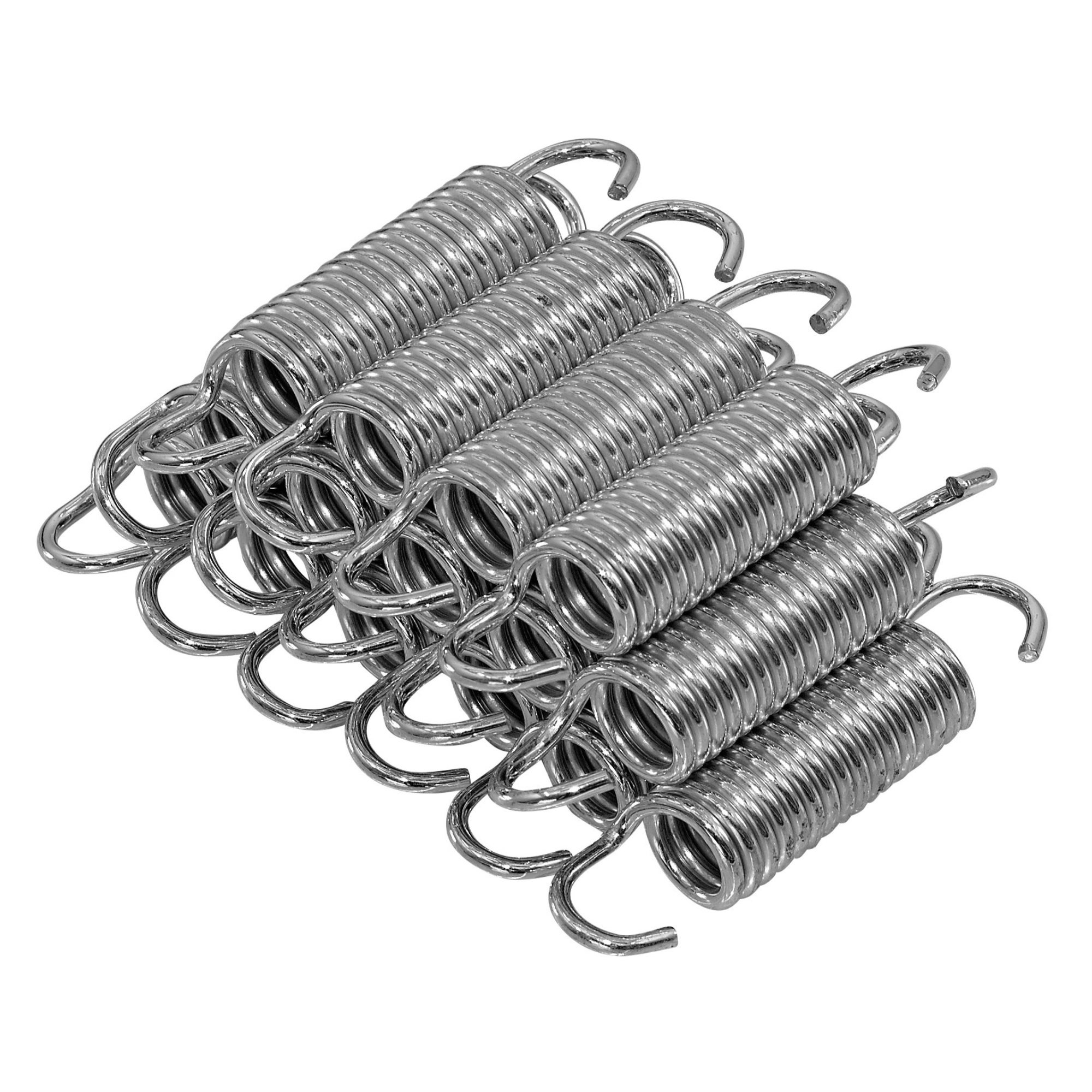 3.5" Trampoline Springs, heavy-duty galvanized, Set of 15 (spring size measures from hook to hook) - image 1 of 2