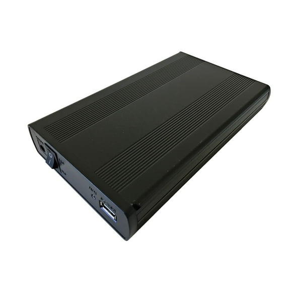 3.5" USB 2.0 Aluminum External IDE/SATA HDD Enclosure Supports up to 2TB Win/Mac