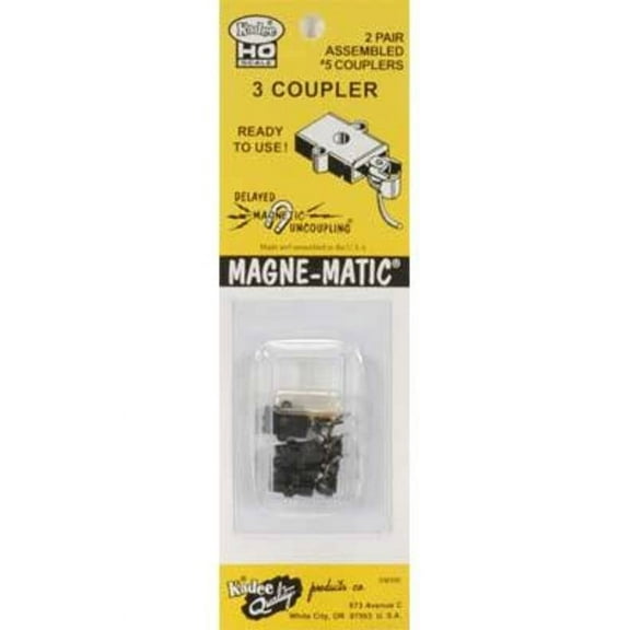 3 #5 Univ M-M Couplers Asmb (4) HO