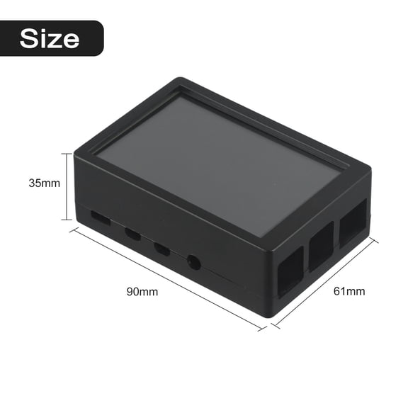 3.5" XPT2046 TFT LCD Display Touch Screen Monitor With Case For Raspberry Pi 3 4 Ubuntu Kali Linux System 320480 Resolution