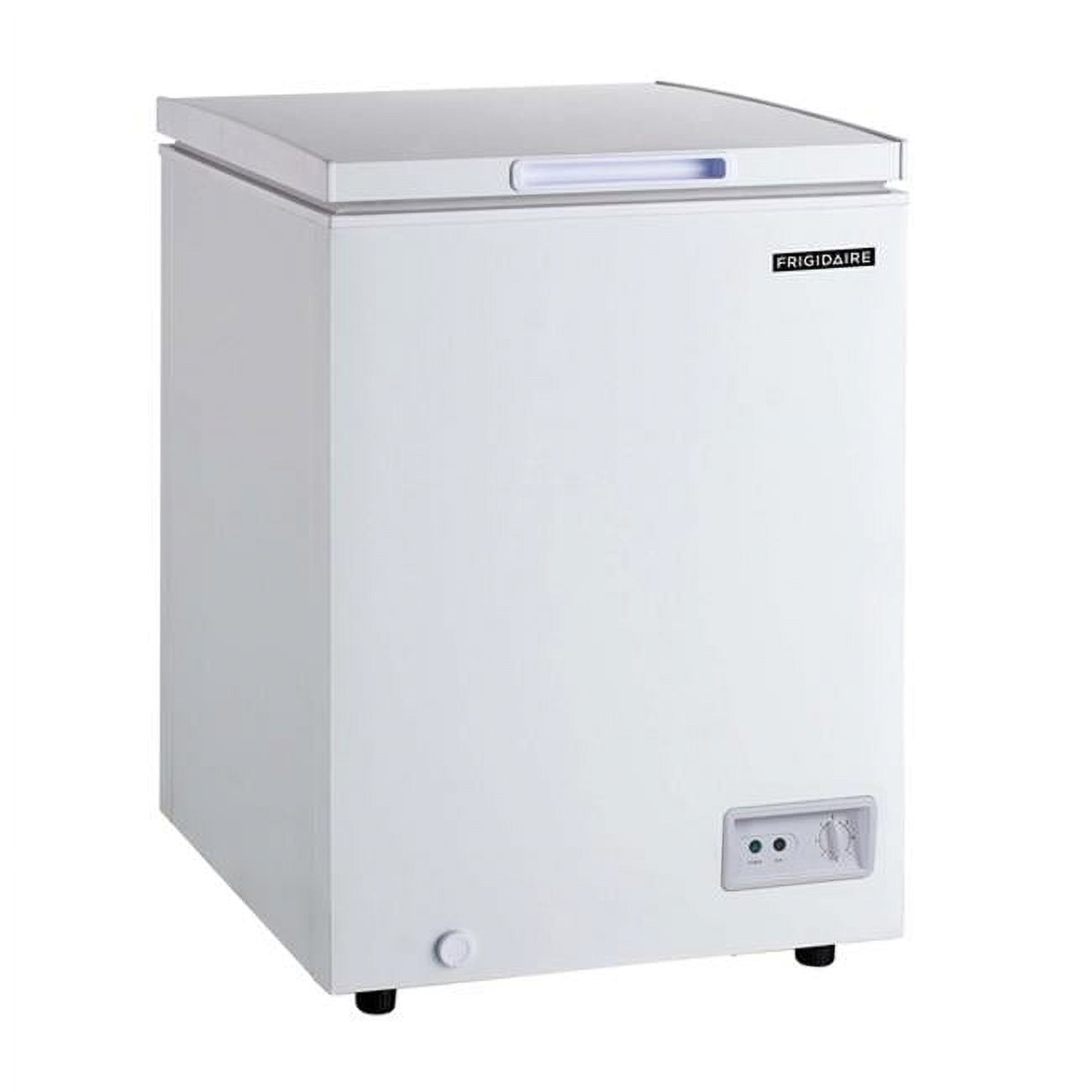 3.5 cu. ft. Garage Ready Chest Deep Freezer with Easy Defrost Drain White