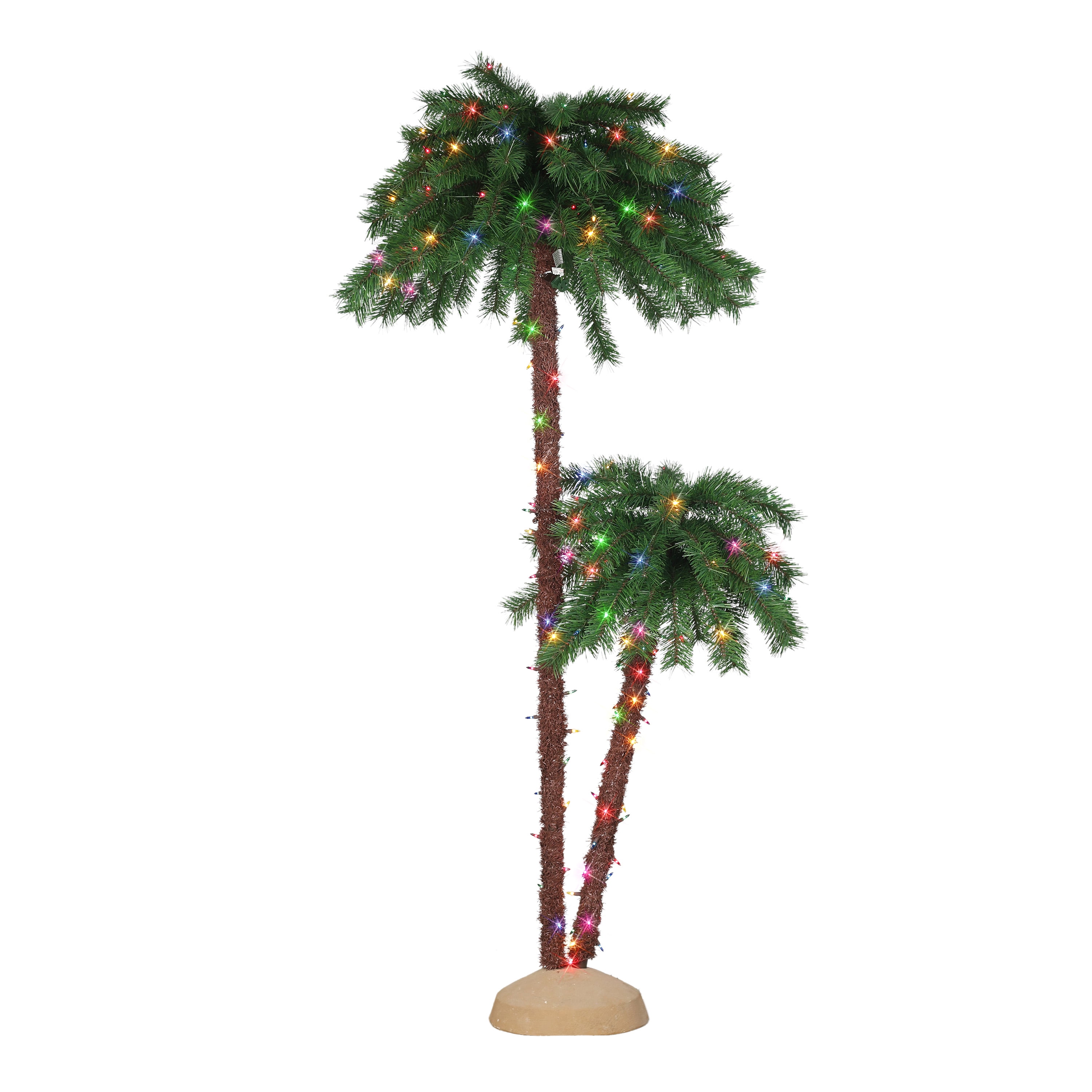 Artificial christmas 2024 palm tree