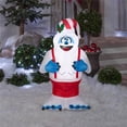 thumbnail image 1 of 3.5 ft. Airblown LED Rudolph Bumble Santa Inflatable, 1 of 1