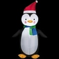 thumbnail image 1 of 3.5 ft. LED Airblown Outdoor Christmas Holiday Penguin Inflatable, 1 of 1