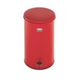 thumbnail image 1 of 3.5 gal Round Step-On Can decorative refuse container, Red, 1 of 1