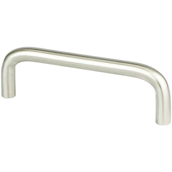 3.5 in. Advantage Cabinet Wire Pull, Brushed Nickel