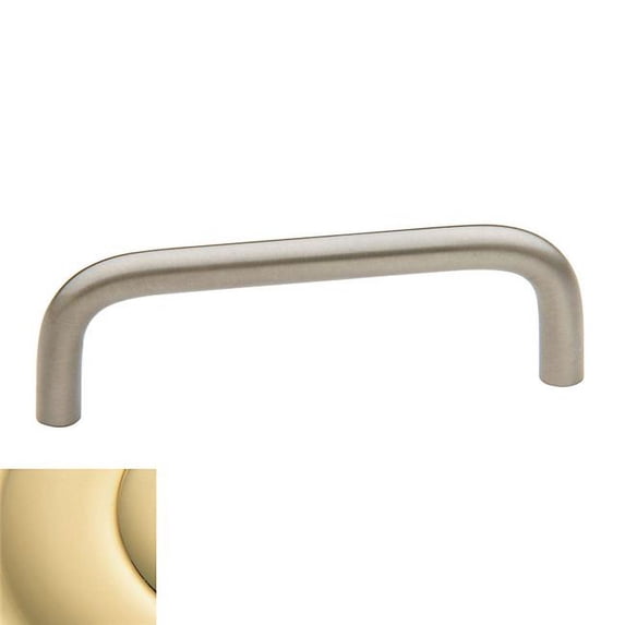 3.5 in. CTC Cab Pull - Polished Brass