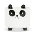 thumbnail image 1 of 3.5 in. Ceramic Panda Planter, White & Black - Small, 1 of 1