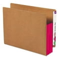 thumbnail image 1 of 3.5 in. Front End Tab File Pocket, Red - Size Letter, 1 of 1