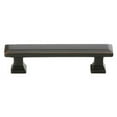 thumbnail image 1 of 3.5 in. Geometric Rectangular Cabinet Pull, Oil Rubbed Bronze, 1 of 10