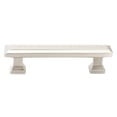 thumbnail image 1 of 3.5 in. Geometric Rectangular Cabinet Pull, Satin Nickel, 1 of 1