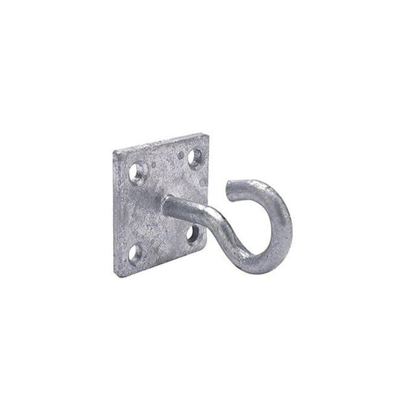 3.5 in. Mini Cloth Hook & Eye Backing Plate