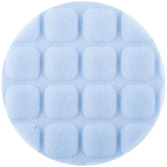 3.5 in. Single Side Finishing Foam Pad, Blue - Case of 6