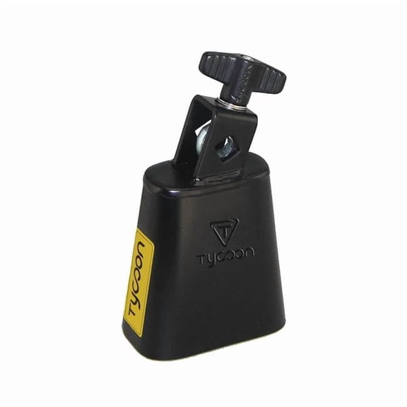 3.5 inch. Black Powder Coated Cowbell