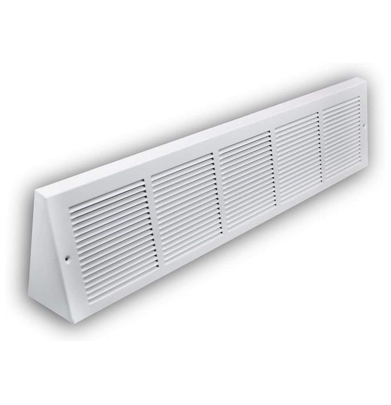 3.5 inch Depth Stamped Steel Triangular Baseboard Grill - 30 x 06 Duct ...