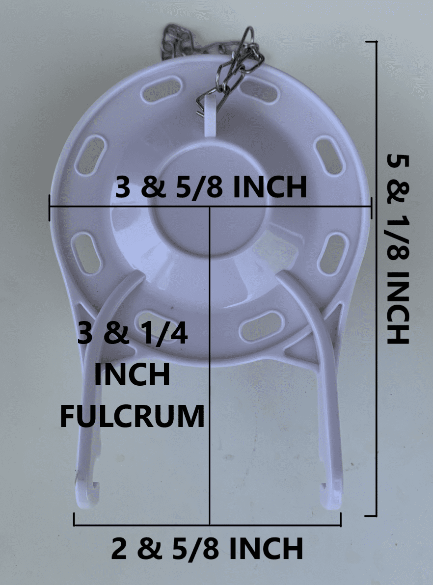 3.5 inch Flapper Assembly Chemical Resistant Flapper For one and two