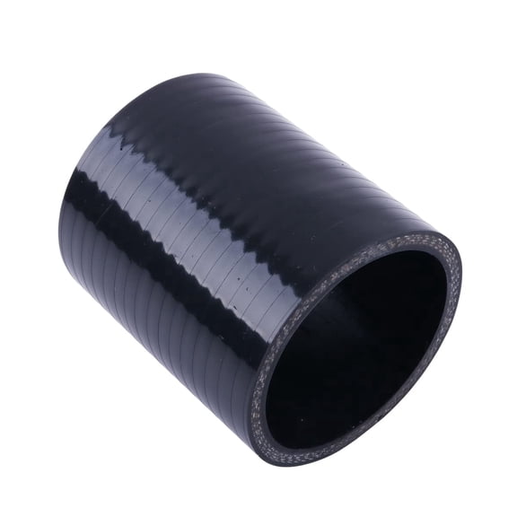 3.5 inch Silicone Straight Hose,ID 3.5(89mm),Length 3"(76mm),4-Ply (5.4mm) Reinforced Turbo/Intercooler/Intake Piping Coupler Industrial Hydraulic Hoses Black (1, Black)