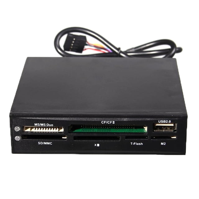 3.5 inch USB MMC XD TF Card Reader Internal MS CF MD - Walmart Business ...