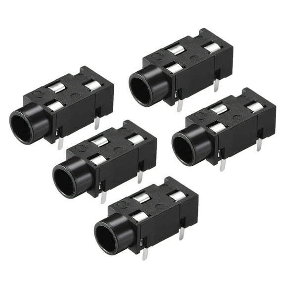 3.5 mm Audio Jack Connector PCB Mount Female Socket 3Pin PJ-320 5pcs