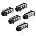 thumbnail image 1 of 3.5 mm Audio Jack Connector PCB Mount Female Socket 5Pin PJ-313 5pcs, 1 of 4