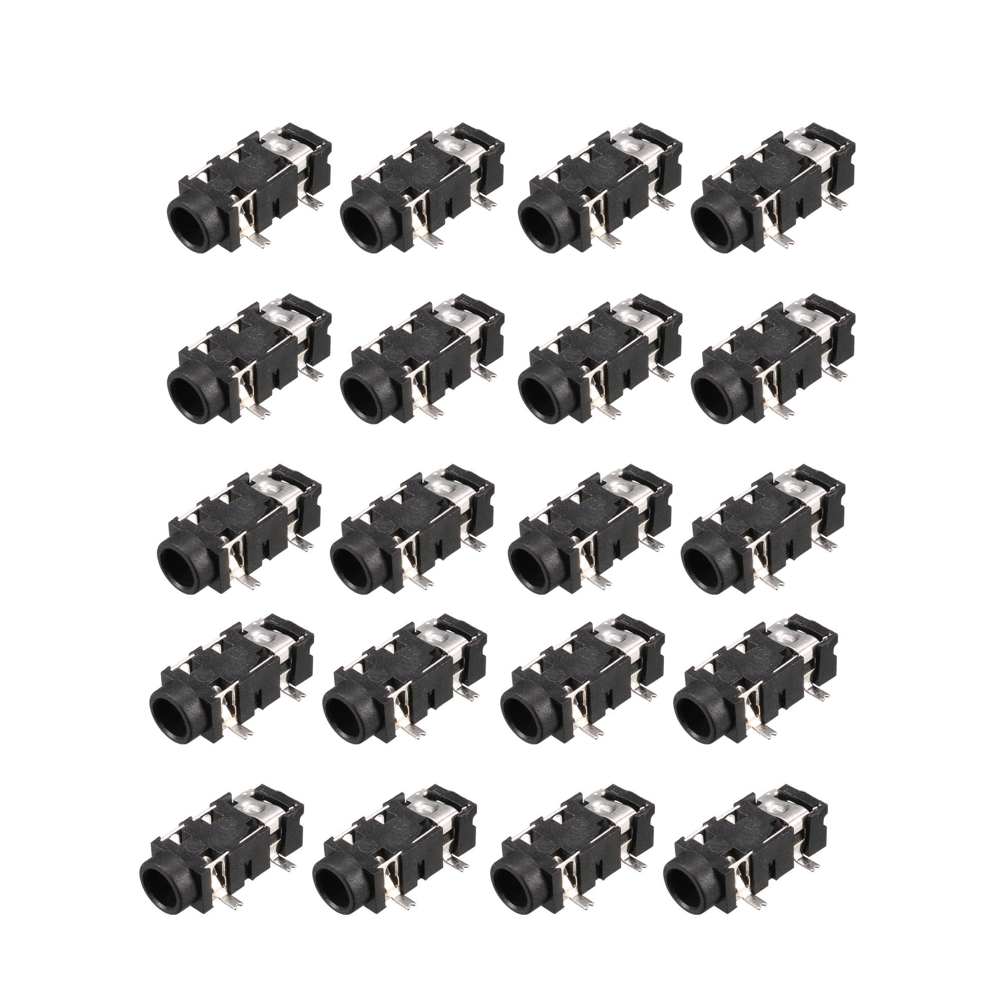 3.5 mm Audio Jack Connector PCB Mount Female Socket 5Pin PJ327A 20pcs