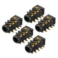 thumbnail image 1 of 3.5 mm Audio Jack Connector PCB Mount Female Socket 8Pin PJ-393 5pcs, 1 of 4