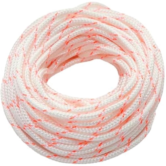 3.5 mm x 10 m Recoil Starter Rope Pull Cord Nylon Replacement, Red