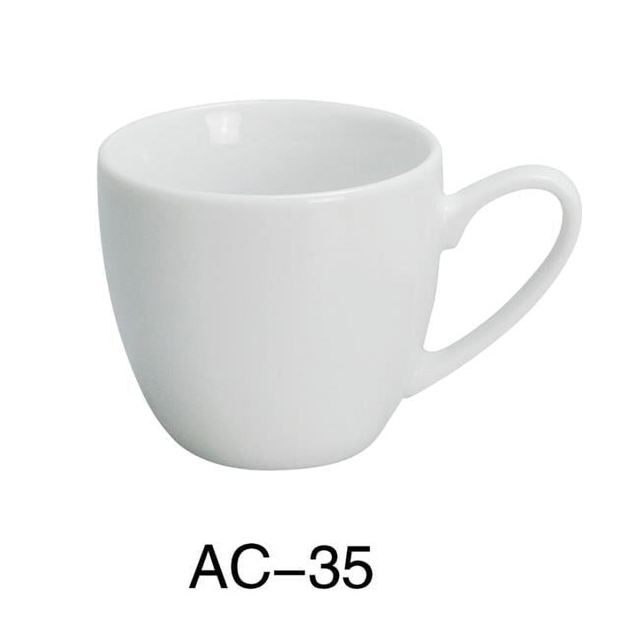 3.5 oz ABCO Espresso Cup - Porcelain, Super White - Pack of 36
