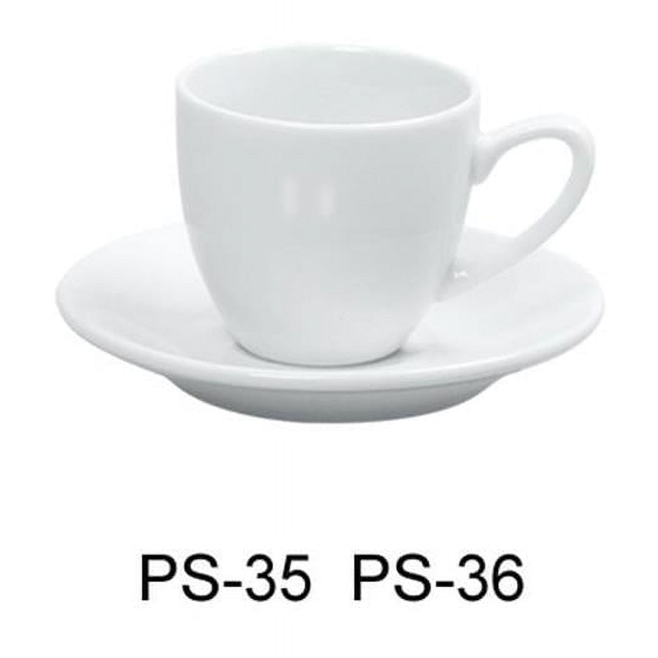 3.5 oz Porcelain Espresso Cup, Bone White - 2.5 in. - Pack of 36
