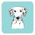 thumbnail image 1 of 3.5 x 3.5 In. Checkerboard Blue Dalmatian Foam Coasters, Set Of 4, 1 of 1