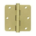 thumbnail image 1 of 3.5 x 3.5 x 0.25 in. Radius Hinge Residential Thickness Steel-US4, 1 of 1