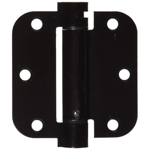 3.5 x 3.5 x 0.62 in. Spring Hinge Steel - Oil Rubbed Bronze