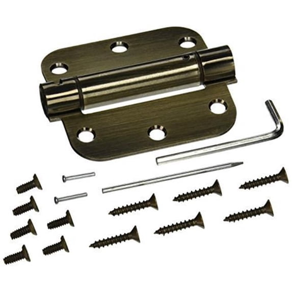 3.5 x 3.5 x 0.62 in. Spring Hinge Steel-US5