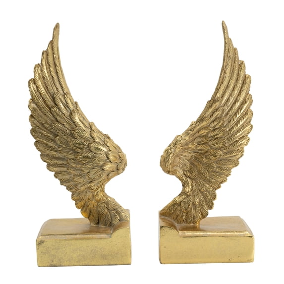 3.5 x 3 x 9" S/2 Wing Bookends 6S/Ctn