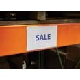 thumbnail image 1 of 3.5" x 5.5" Clear Plastic PVC Self Adhesive Sign Holder for Pallet Racks, Metal Beams & Flat Surfaces, 20 Pack, 1 of 1