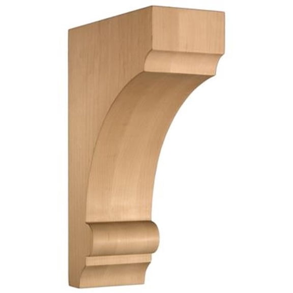 3.5 x 8 x 12 in. Corbelbracket, Maple