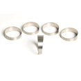 thumbnail image 1 of 3.50 in. 45 deg 1.65 -5.77 in. CLR Loose Radius 1 mm Wall Titanium Pie Cuts - Pack of 5, 1 of 1