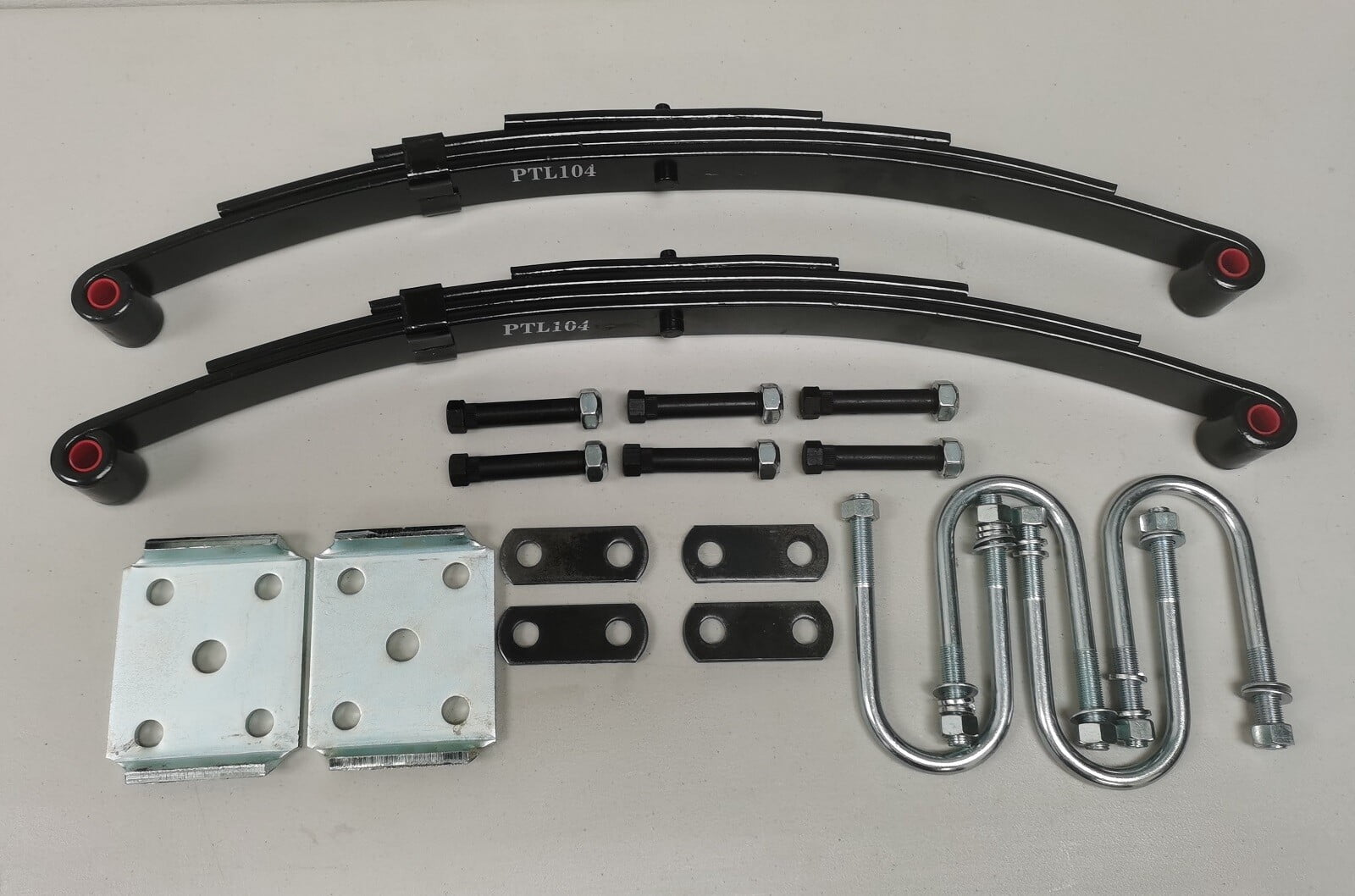 Trailer U-Bolt Kit – 2-3/8" Round Axle – 5-1/2" Long – For 3500lbs Leaf Spring Mount – 1/2" Diameter