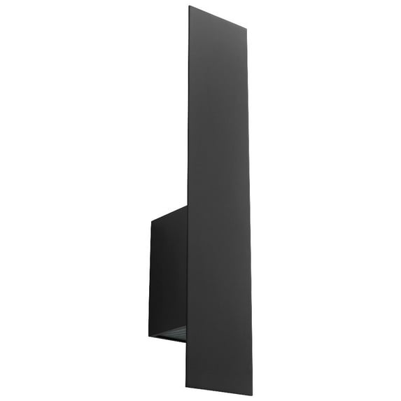3-504-15 Oxygen Lighting Reflex - 20 Inch 14W 120V 2 LED Wall Sconce-Black Finish
