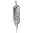 thumbnail image 1 of 3.50CT DIAMONDS DANGLING CHANDELIER PENDANT STATION NECKLACE 18KT LONGER, 1 of 5