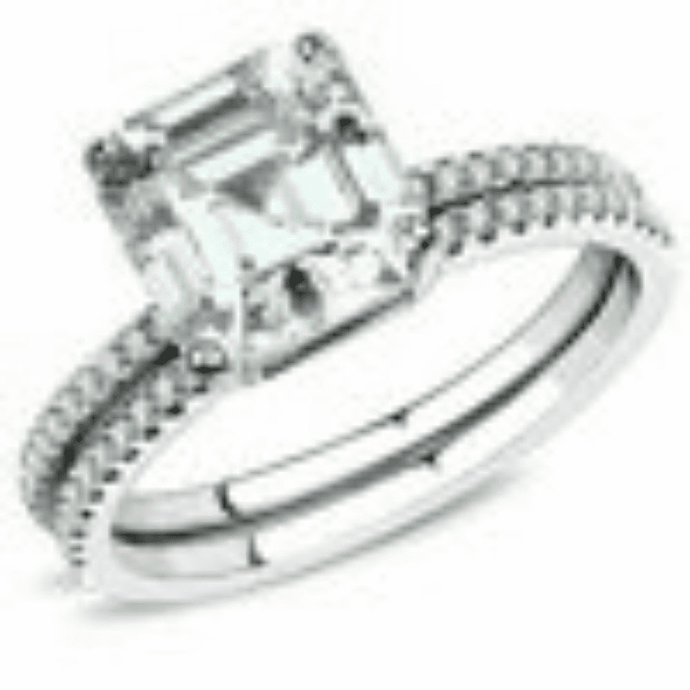 3.50CT Lab Created Diamond (VVS1,G-H) Solitaire Ring 14K White Gold Fine Jewelry for Women Gifts