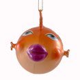 thumbnail image 1 of 3.50In Fish Ornament Orange, Glass, Ocean Sea Jim Marvin Glass Tc5525, 1 of 2