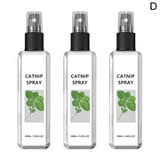 3.50oz,Premium Catnip Spray, High Potency Stress Relief for Cats, Herbal Cat Joy Silvervine Spray, Cat Nip for Cats Calming and Revives Toys and Scratching Posts