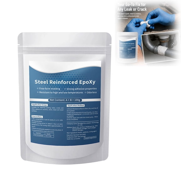 3.53 oz Epoxy Putty Clay – 2-Part Modeling & Repair Compound for Sculpting, Model Making, Crafts, Multi-Surface Bonding（1bag）