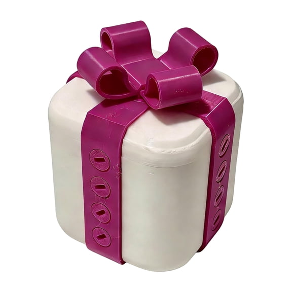 3.54Inch Annoying Gift Box with Screws, Take-Apart Puzzle Surprise Prank Box, Novelty 3D Printed Gift Case