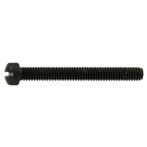 #3-56 x 7/8" Black Oxide Slotted Fillister Head Gun Screws (8 pcs.)