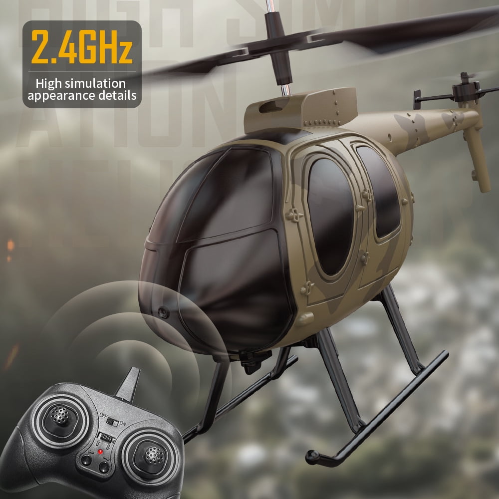 3.5CH Remote Control Helicopter Z16 Simulation Fighter Plane with Altitude Hold, Electric Toy Aircraft Model RC Helicopter